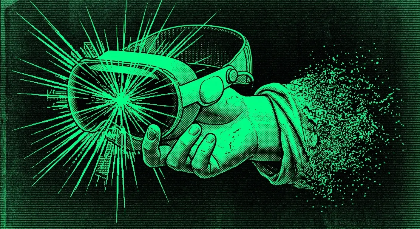 Reality in hand.