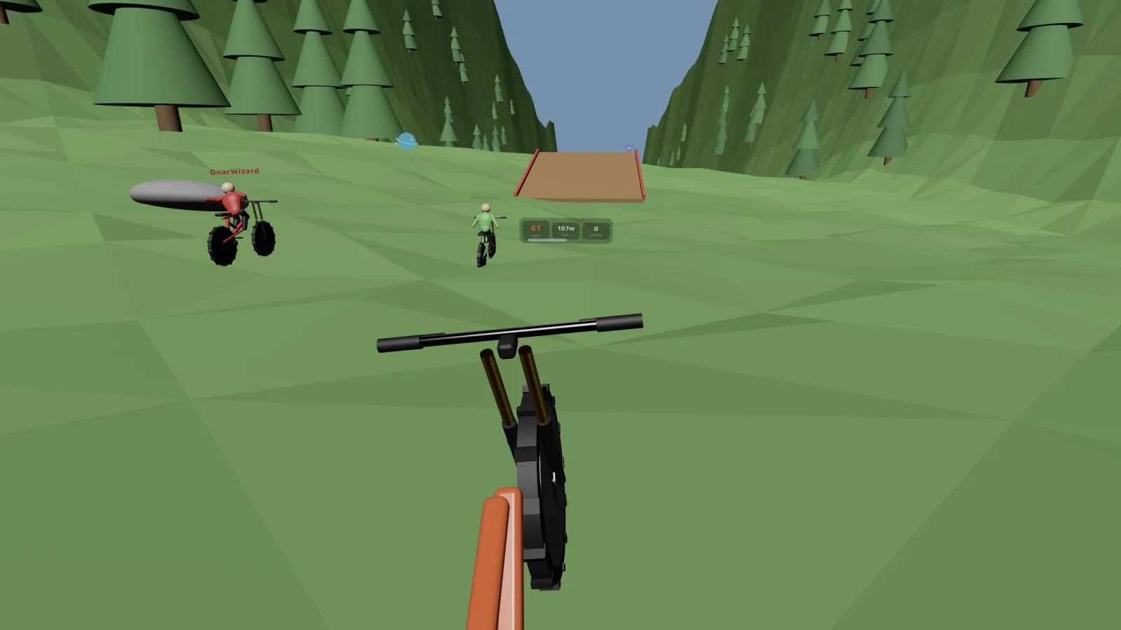 Johnny's Crazy Downhill Biking screenshot 1